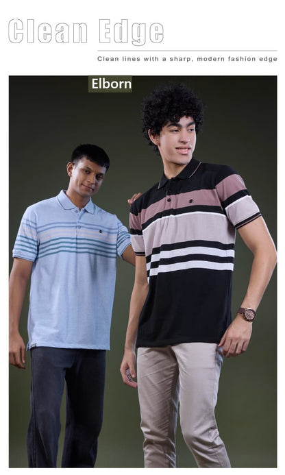 Eb Vk 2740 Metal Id Elborn Auto Stripes Mens Tshirts Supplier