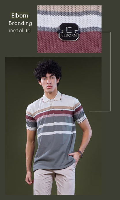 Eb Vk 2740 Metal Id Elborn Auto Stripes Mens Tshirts Supplier