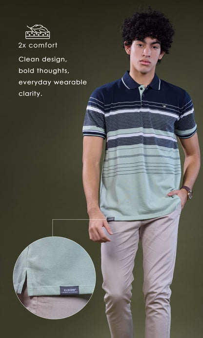 Eb Vk 2740 Metal Id Elborn Auto Stripes Mens Tshirts Supplier