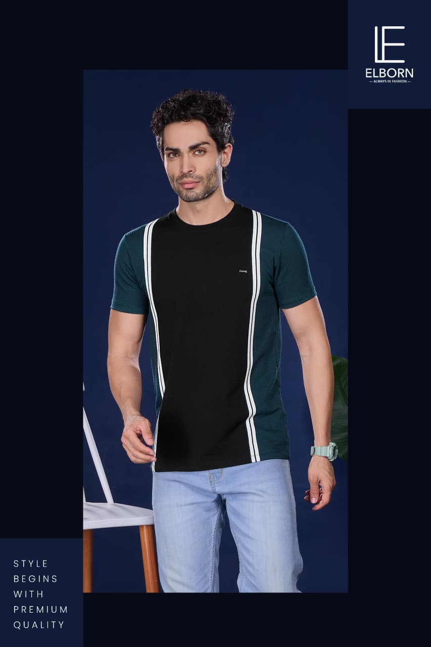Eb Vl 2745 Elborn Vertical Mens Tshirts Wholesale Price