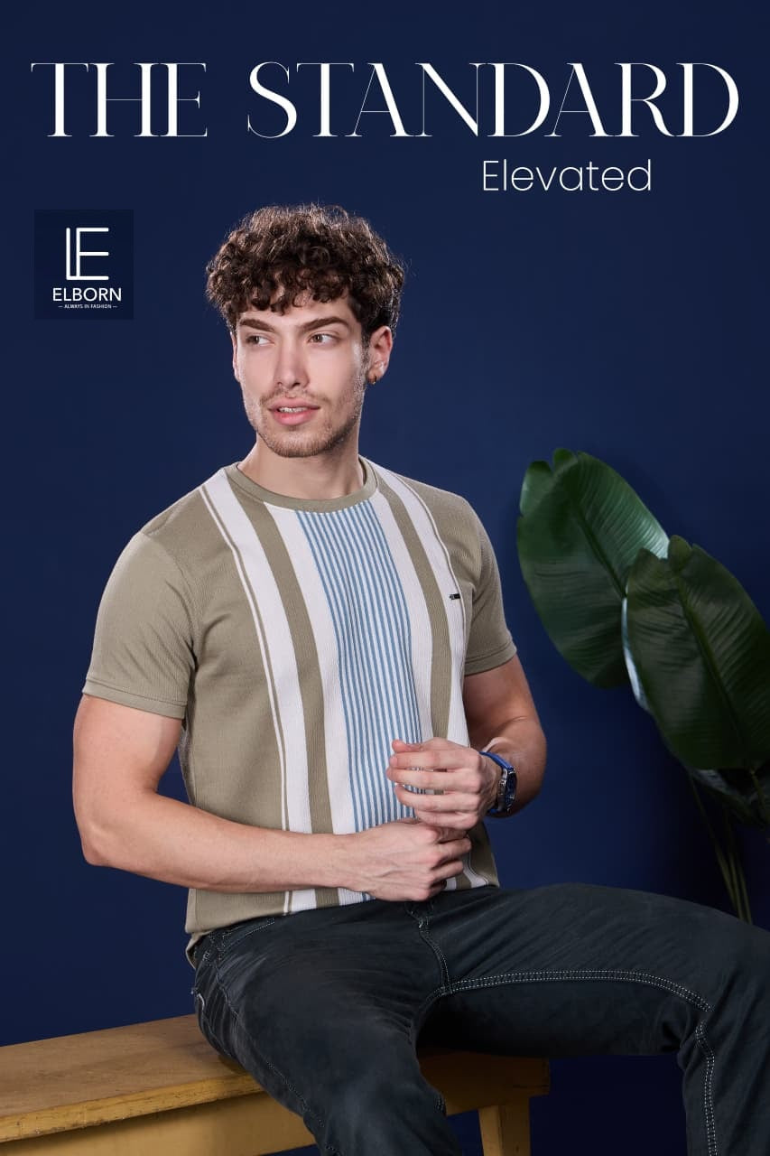 Eb Vl 2745 Elborn Vertical Mens Tshirts Wholesale Price