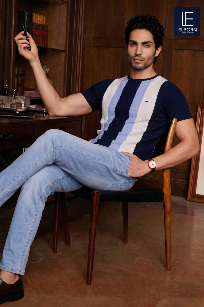 Eb Vl 2745 Elborn Vertical Mens Tshirts Wholesale Price
