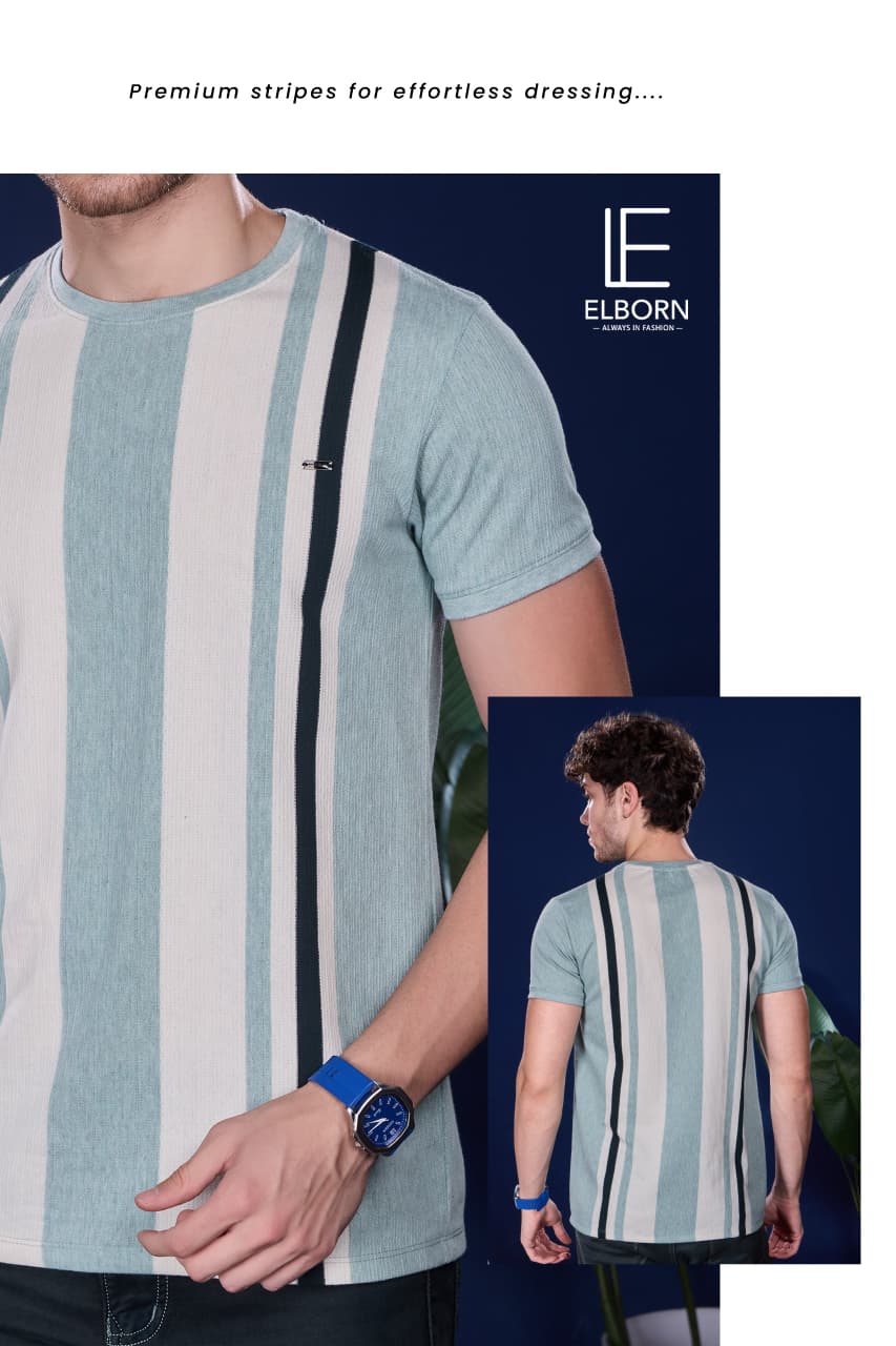 Eb Vl 2745 Elborn Vertical Mens Tshirts Wholesale Price