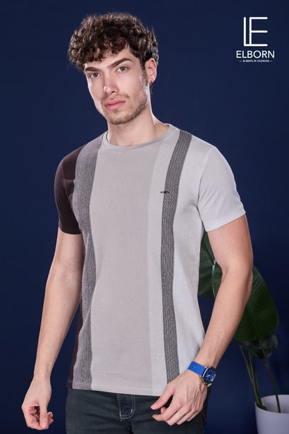 Eb Vl 2745 Elborn Vertical Mens Tshirts Wholesale Price