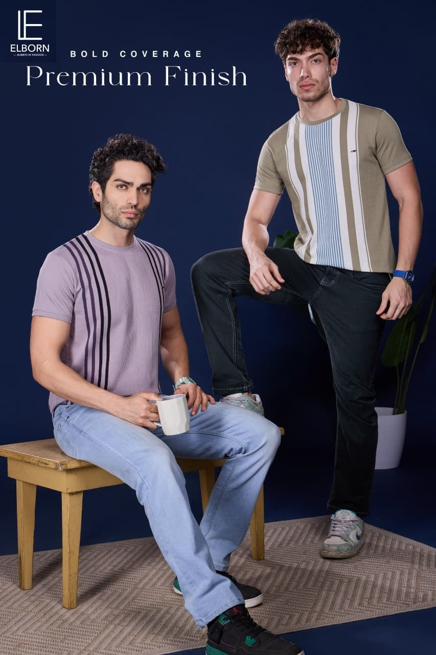 Eb Vl 2745 Elborn Vertical Mens Tshirts Wholesale Price