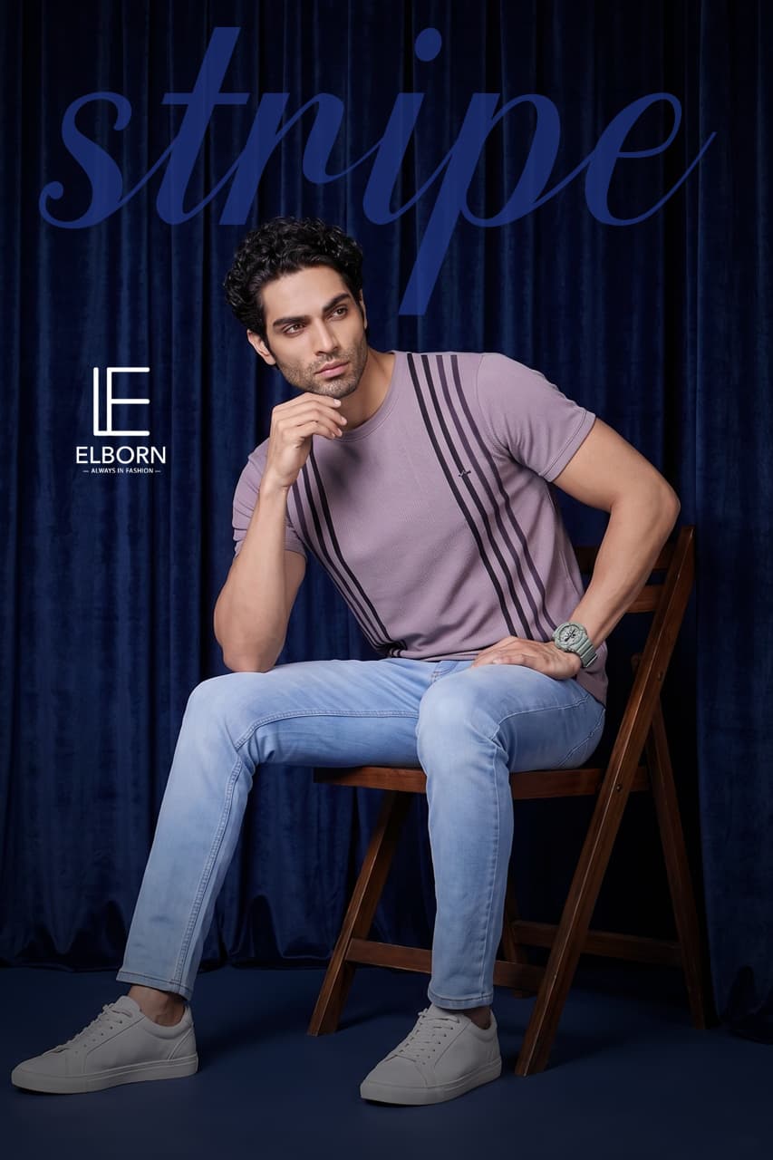 Eb Vl 2745 Elborn Vertical Mens Tshirts Wholesale Price
