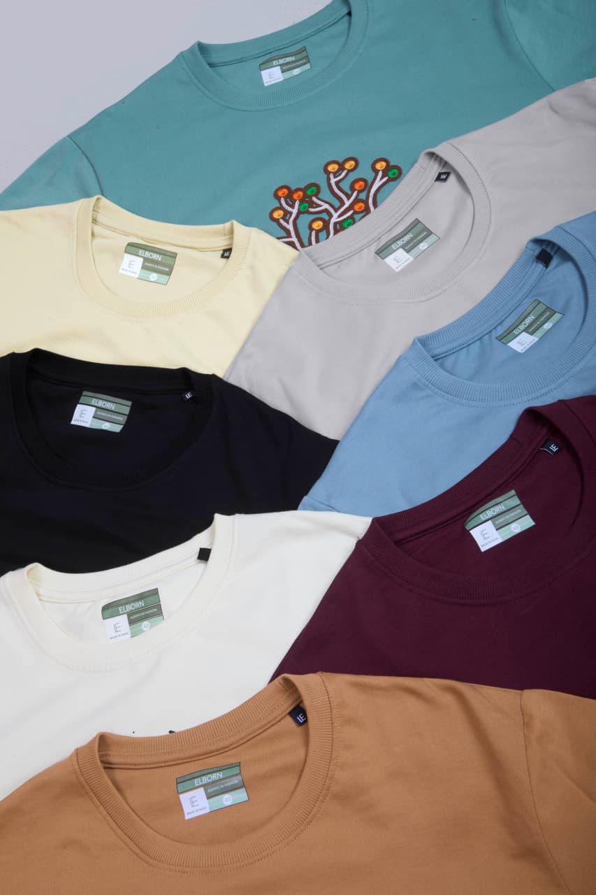 Eb Vp 2765 Elborn Cotton Looper Mens Tshirts Wholesaler Gujarat