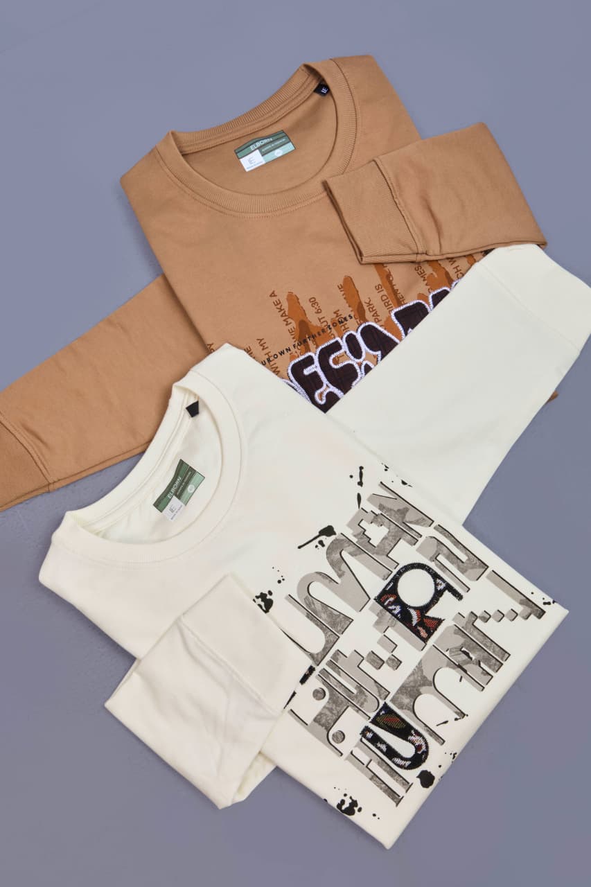 Eb Vp 2765 Elborn Cotton Looper Mens Tshirts Wholesaler Gujarat