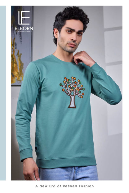 Eb Vp 2765 Elborn Cotton Looper Mens Tshirts Wholesaler Gujarat