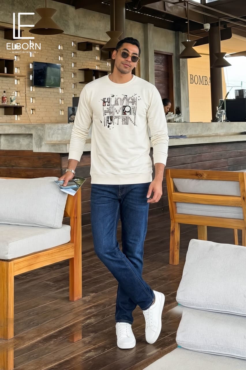 Eb Vp 2765 Elborn Cotton Looper Mens Tshirts Wholesaler Gujarat