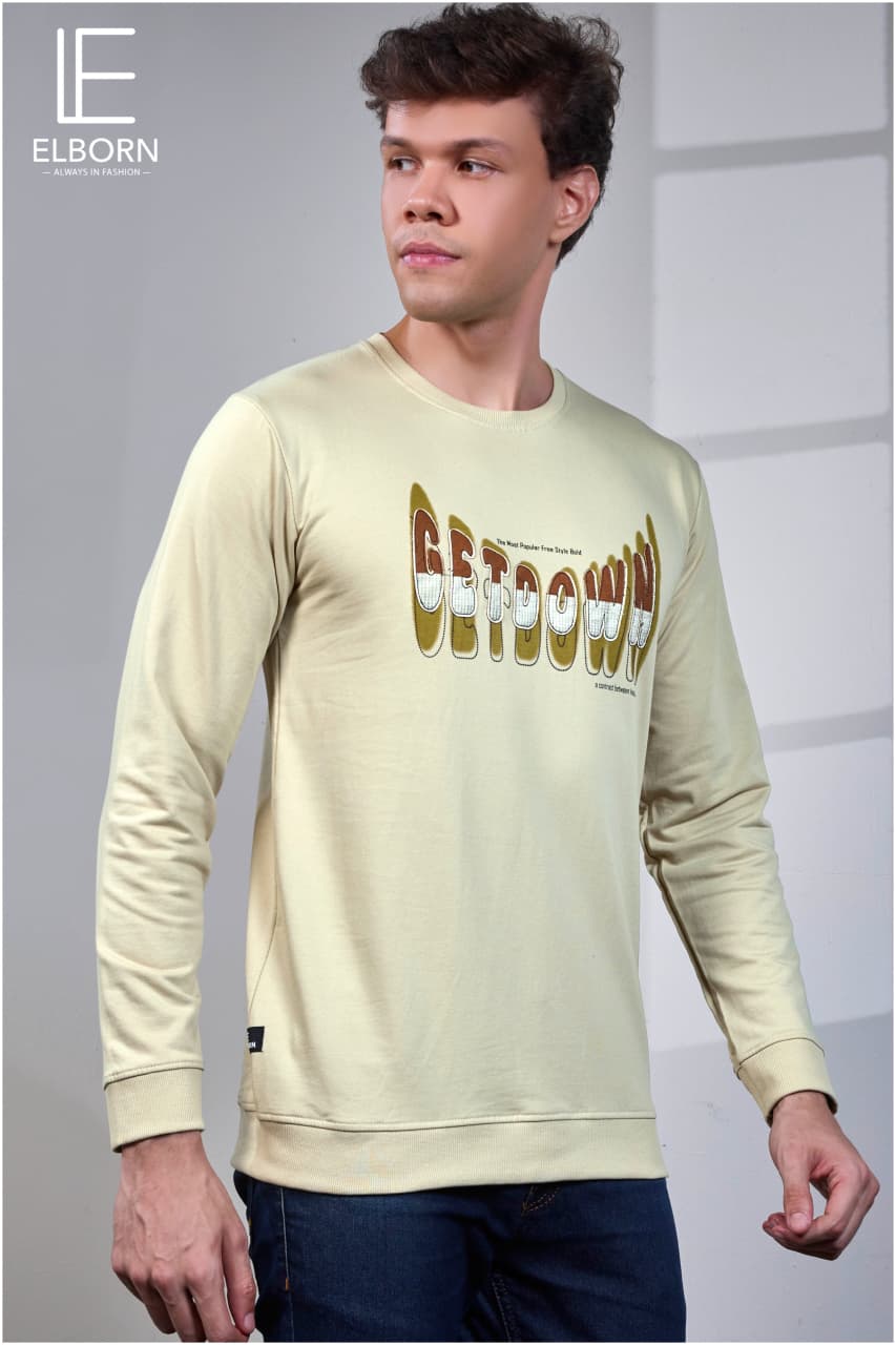 Eb Vp 2765 Elborn Cotton Looper Mens Tshirts Wholesaler Gujarat
