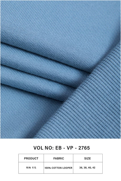 Eb Vp 2765 Elborn Cotton Looper Mens Tshirts Wholesaler Gujarat