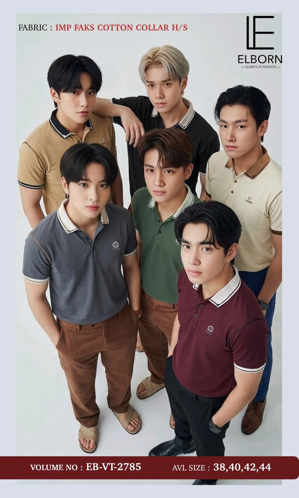 Eb Vt 2785 Elborn Imported Mens Tshirts Manufacturer India