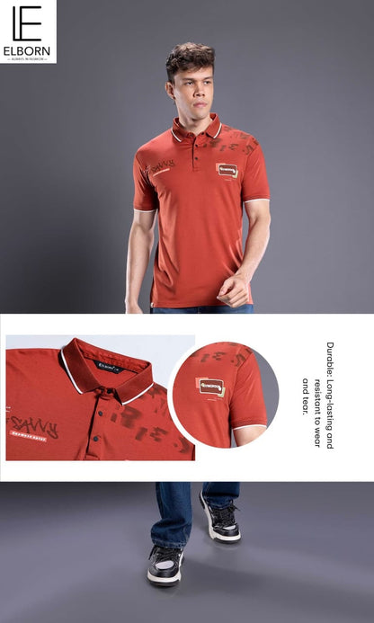 Eb Wf 2840 Elborn Tencil Lycra Mens Tshirts Exporter Ahmedabad