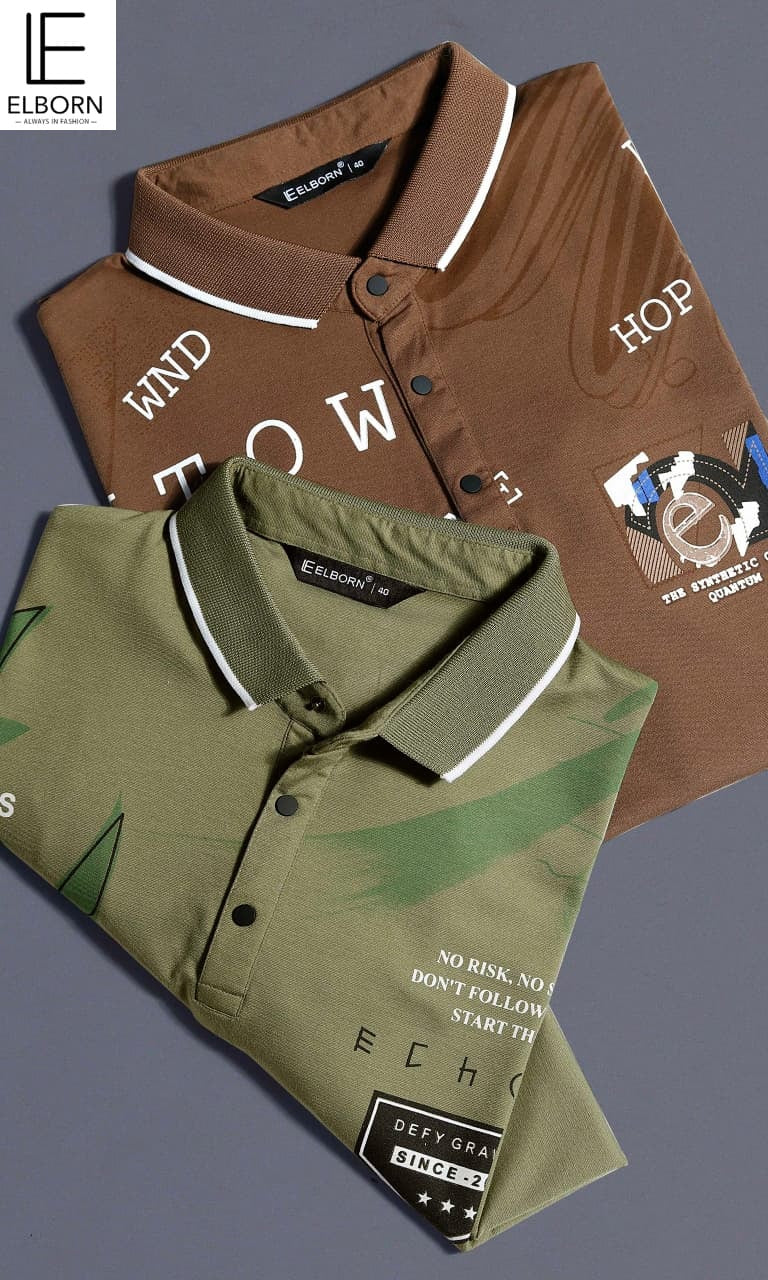 Eb Wf 2840 Elborn Tencil Lycra Mens Tshirts Exporter Ahmedabad