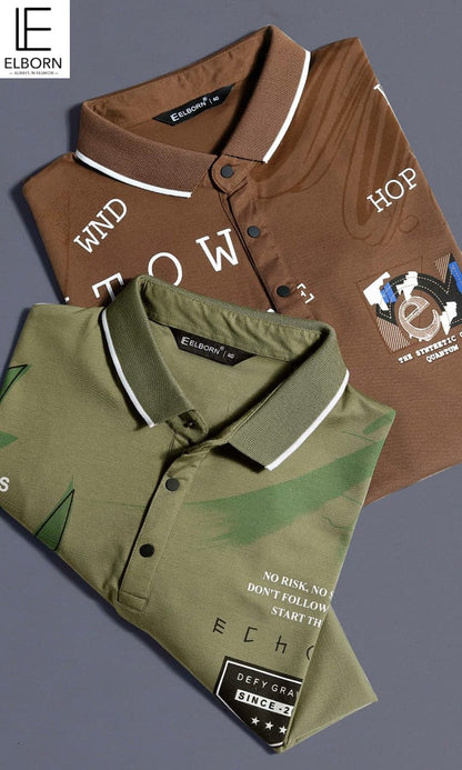 Eb Wf 2840 Elborn Tencil Lycra Mens Tshirts Exporter Ahmedabad