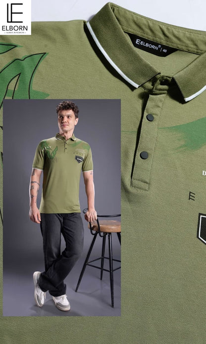 Eb Wf 2840 Elborn Tencil Lycra Mens Tshirts Exporter Ahmedabad