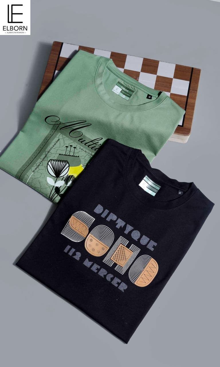 Eb Wf 2910 Elborn Tencil Lycra Mens Tshirts Exporter