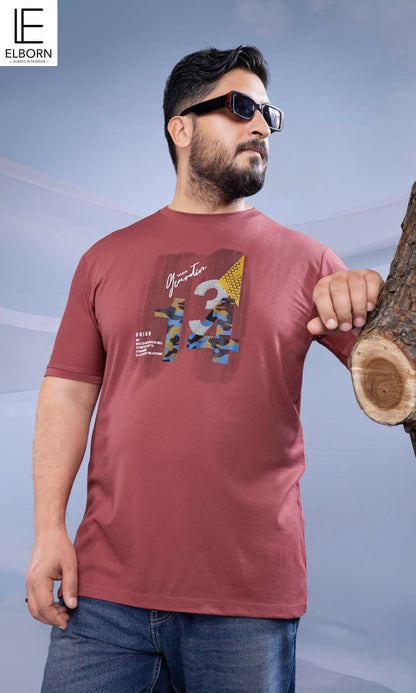 Eb Wf 2910 Elborn Tencil Lycra Mens Tshirts Exporter
