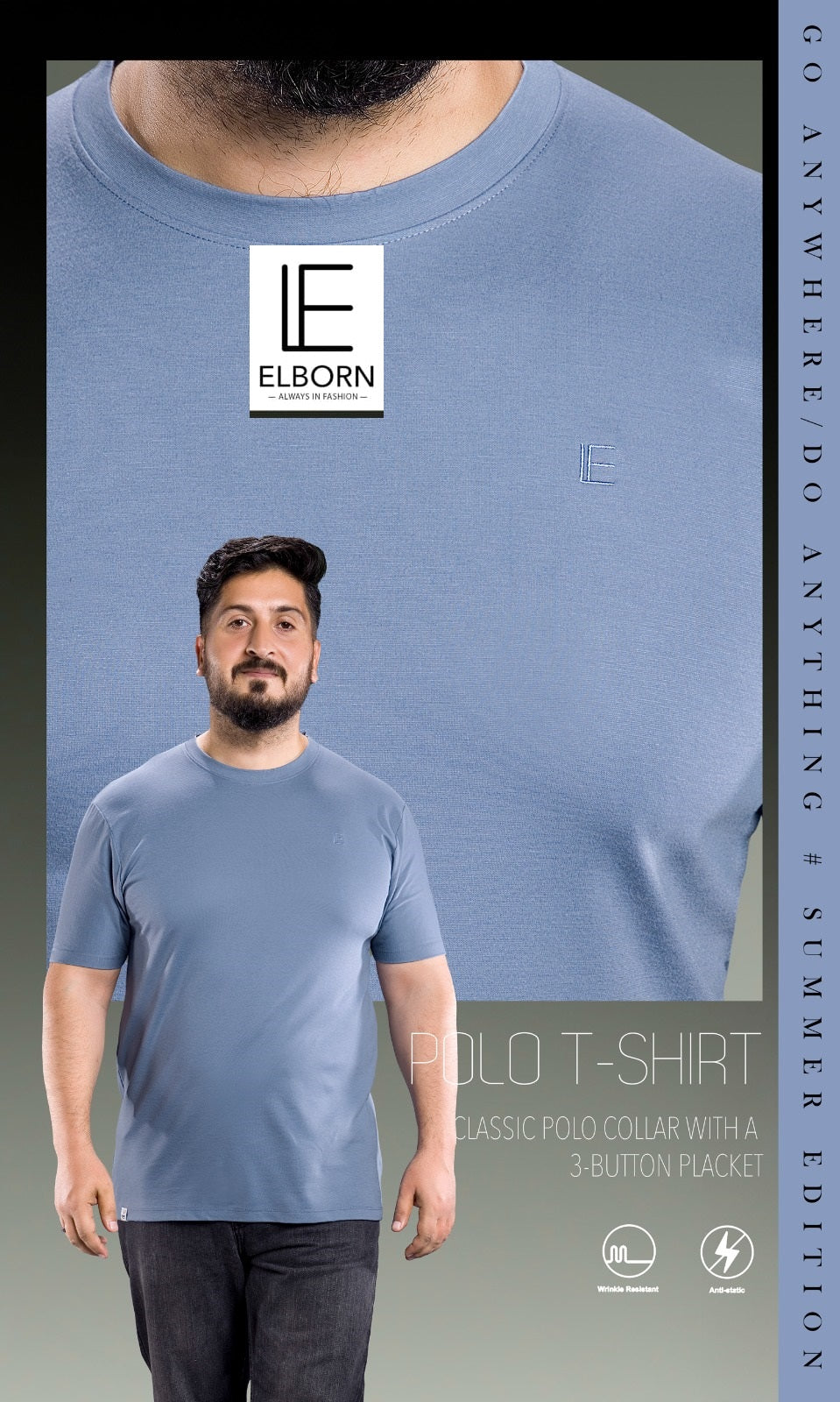 Eb Wr 2895 Elborn Tencil Lycra Mens Tshirts Manufacturer Gujarat