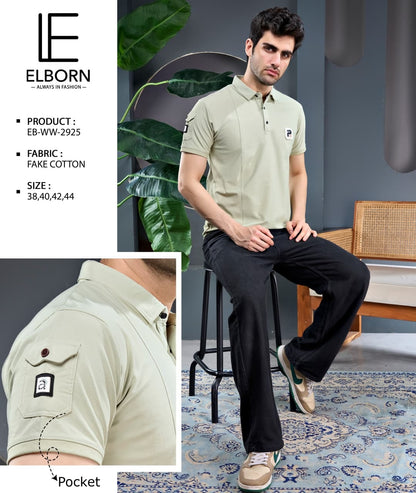 Eb Ww 2925 Elborn Imported Mens Tshirts Manufacturer Ahmedabad