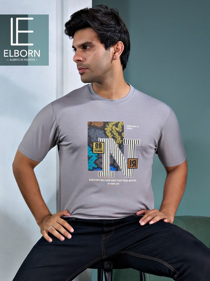 Eb Wx 2930 Elborn Tencil Lycra Mens Tshirts Manufacturer India