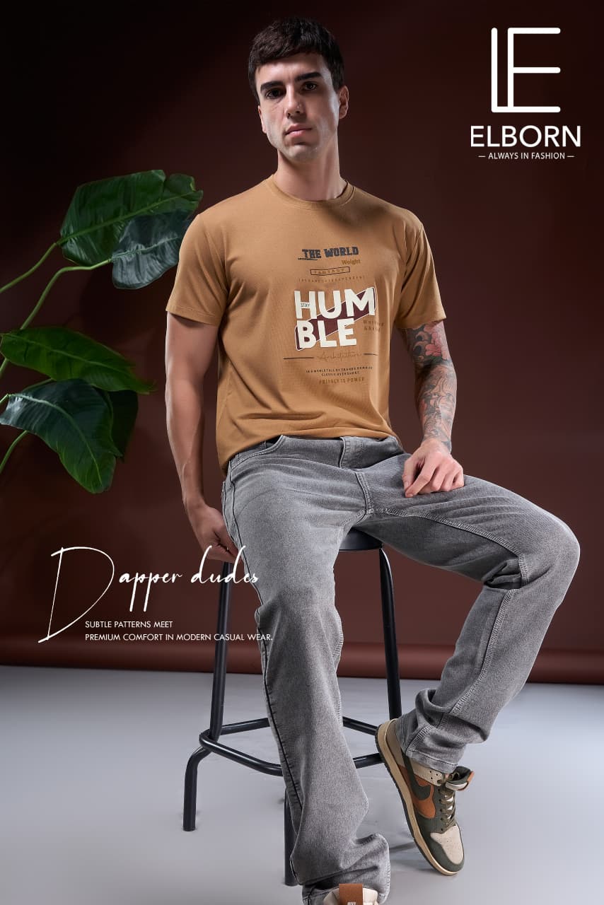 Eb Wy 2935 Elborn Lycra Mens Tshirts Wholesale Rate