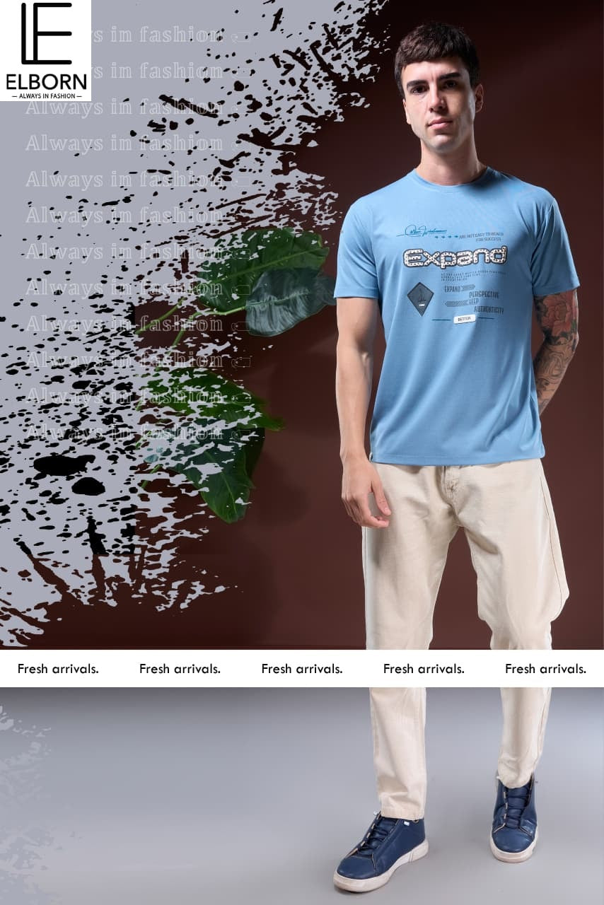 Eb Wy 2935 Elborn Lycra Mens Tshirts Wholesale Rate
