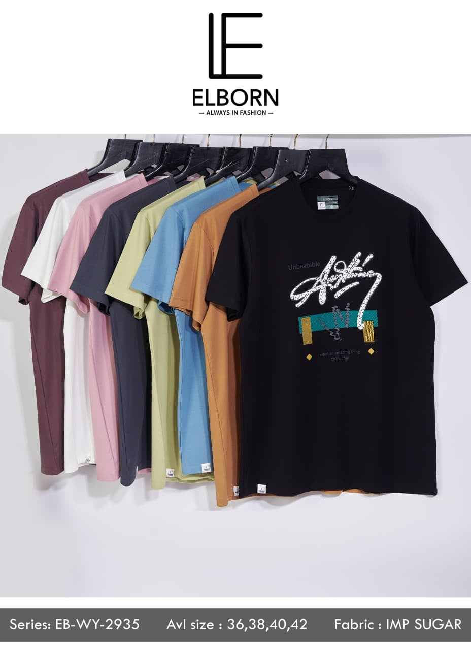 Eb Wy 2935 Elborn Lycra Mens Tshirts Wholesale Rate