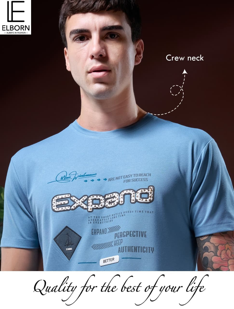 Eb Wy 2935 Elborn Lycra Mens Tshirts Wholesale Rate