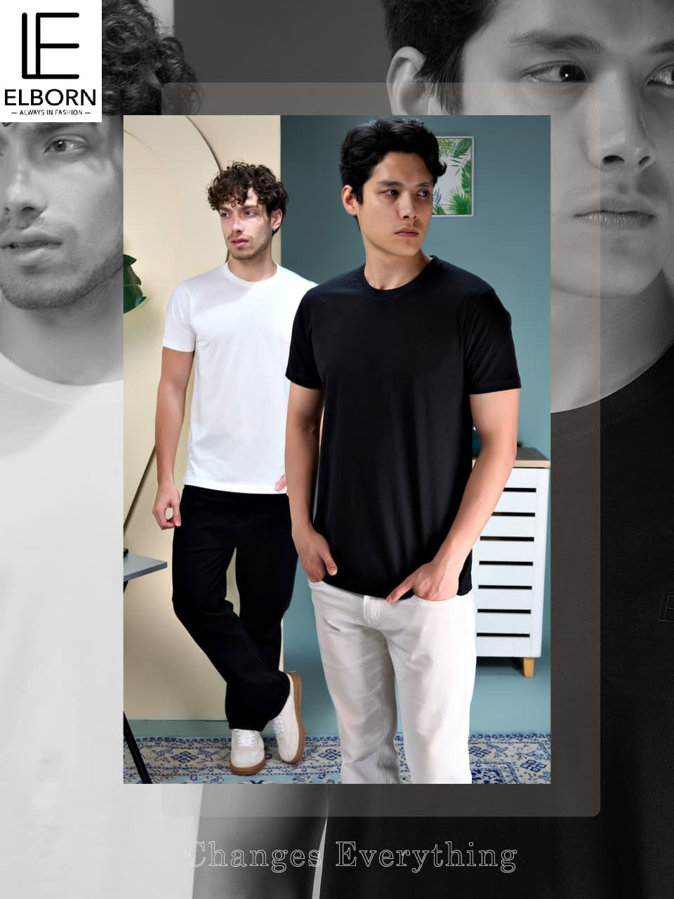 Eb Yk 3125 Elborn Cotton Biowashed Mens Tshirts Manufacturer India