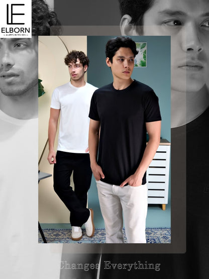 Eb Yk 3125 Elborn Cotton Biowashed Mens Tshirts Manufacturer India