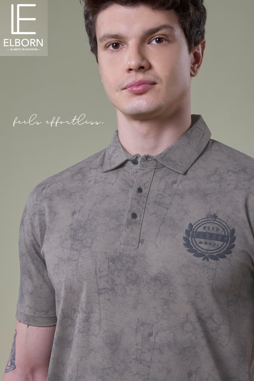 Eb Yl 3130 Collar Style Elborn Imported Mens Tshirts Manufacturer Ahmedabad