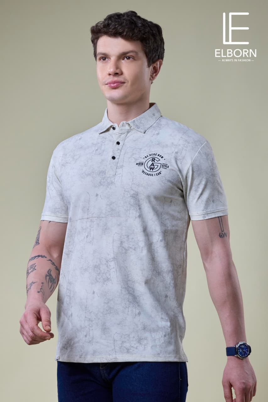 Eb Yl 3130 Collar Style Elborn Imported Mens Tshirts Manufacturer Ahmedabad