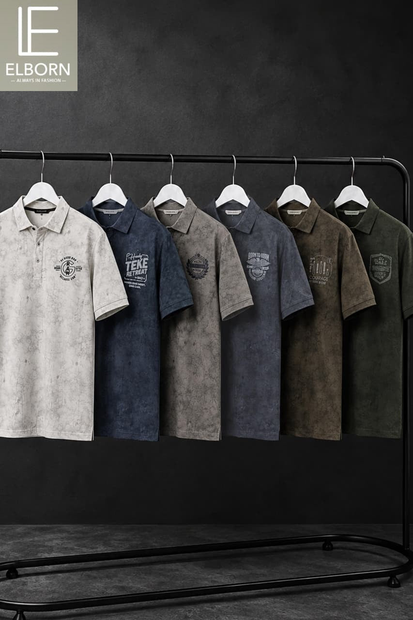 Eb Yl 3130 Collar Style Elborn Imported Mens Tshirts Manufacturer Ahmedabad