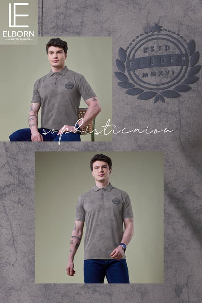 Eb Yl 3130 Collar Style Elborn Imported Mens Tshirts Manufacturer Ahmedabad