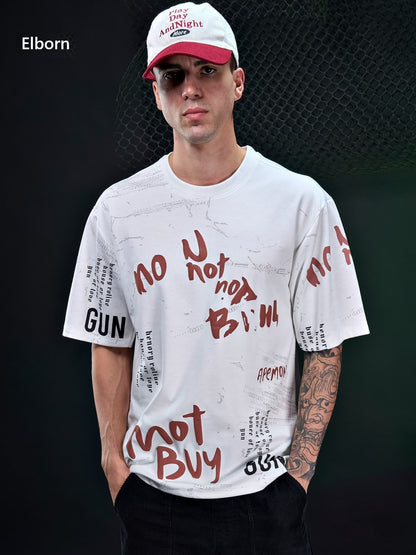 Eb Ym 3135 Oversized Elborn Knit Mens Tshirts Manufacturer