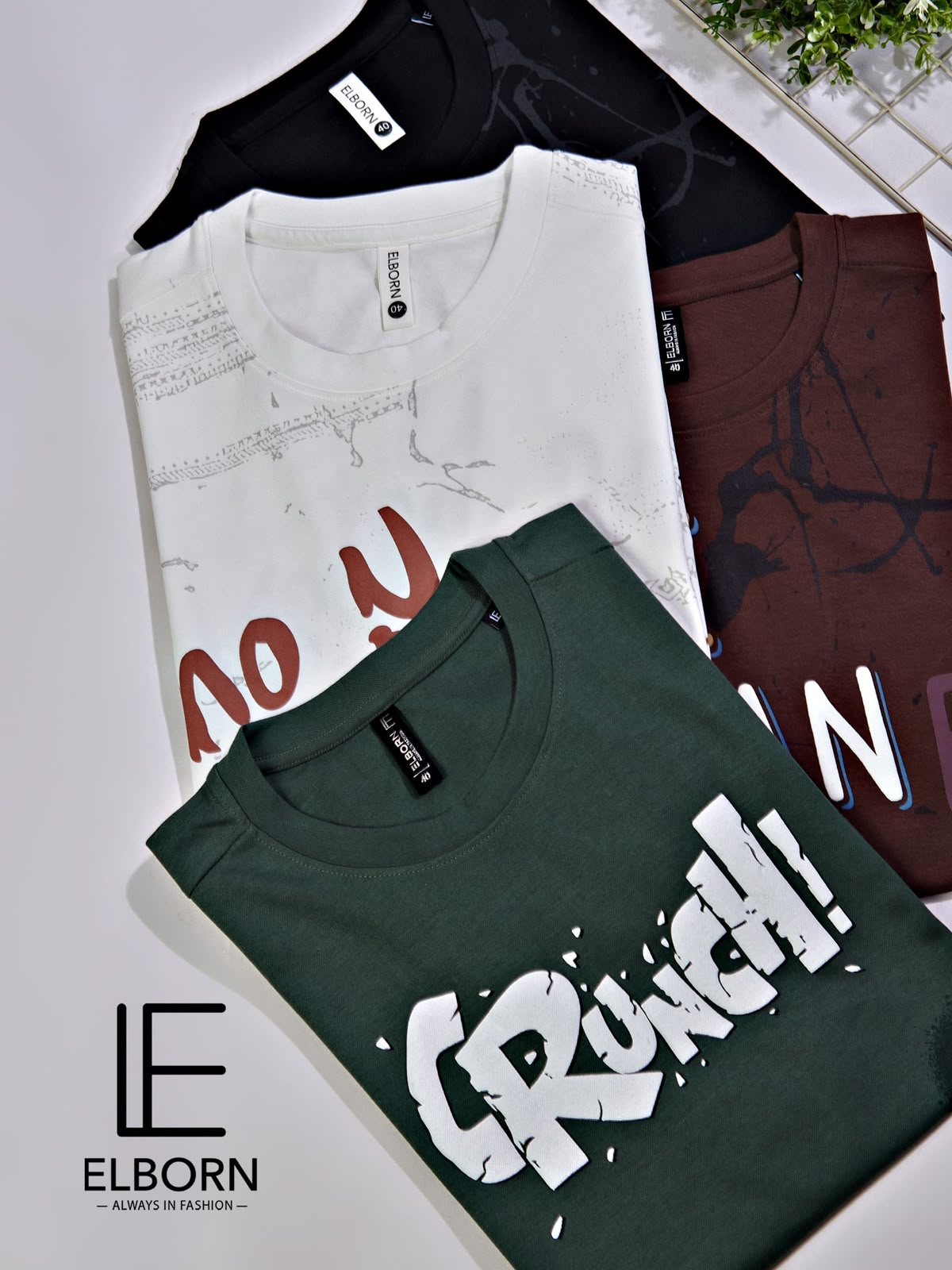 Eb Ym 3135 Oversized Elborn Knit Mens Tshirts Manufacturer