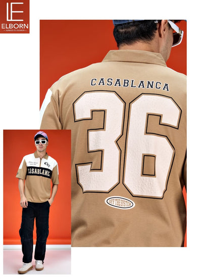 Eb Ze 3215 Collar Zip Elborn Imported Mens Tshirts Wholesaler Gujarat