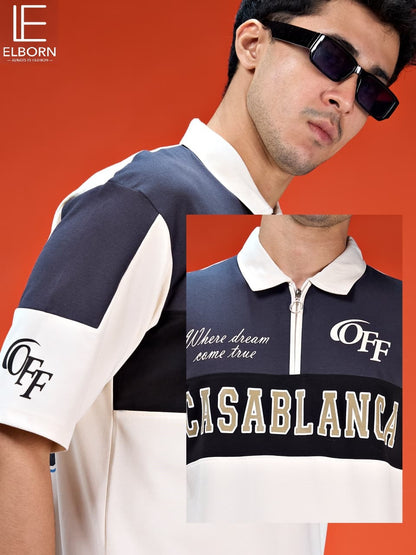 Eb Ze 3215 Collar Zip Elborn Imported Mens Tshirts Wholesaler Gujarat