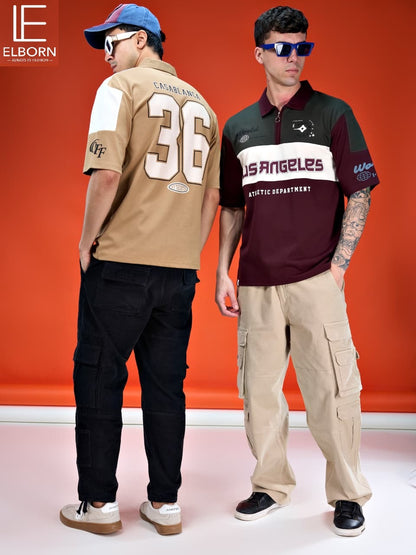 Eb Ze 3215 Collar Zip Elborn Imported Mens Tshirts Wholesaler Gujarat