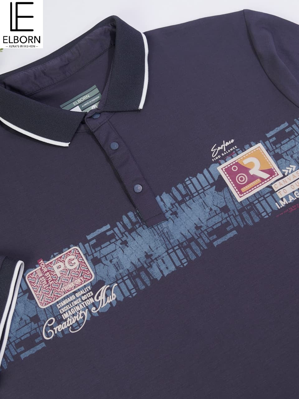 Eb Zp 3280 Collar Style Elborn Tencil Lycra Mens Tshirts Exporter Ahmedabad