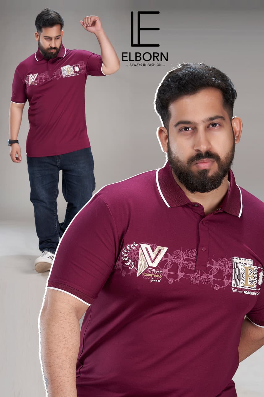 Eb Zp 3280 Collar Style Elborn Tencil Lycra Mens Tshirts Exporter Ahmedabad