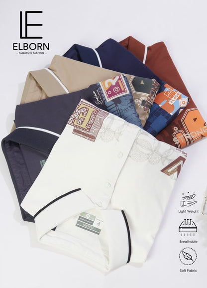 Eb Zp 3280 Collar Style Elborn Tencil Lycra Mens Tshirts Exporter Ahmedabad