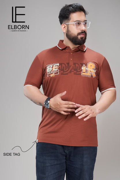 Eb Zp 3280 Collar Style Elborn Tencil Lycra Mens Tshirts Exporter Ahmedabad