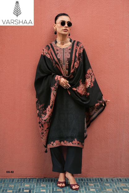 Echo Stories Varshaa Viscose Muslin Pant Style Suits Supplier