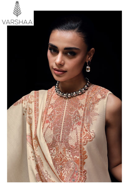 Echo Stories Varshaa Viscose Muslin Pant Style Suits Supplier