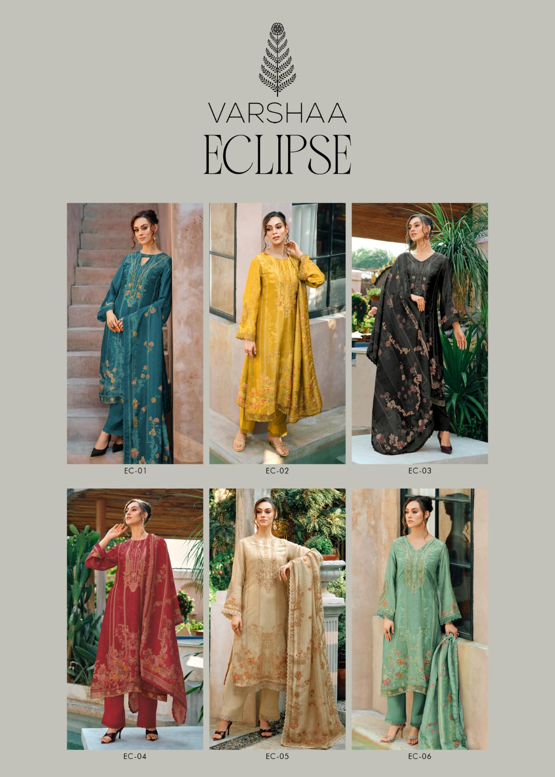 Eclipse Varshaa Premium Cotton Pant Style Suits Wholesale Price