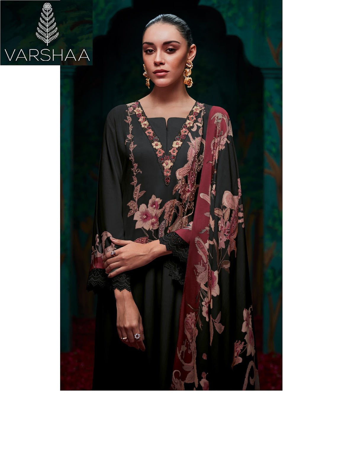 Eden 5 Varshaa Pashmina Suits Wholesaler