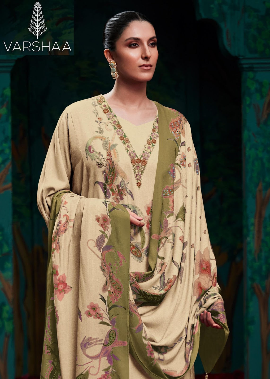 Eden 5 Varshaa Pashmina Suits Wholesaler